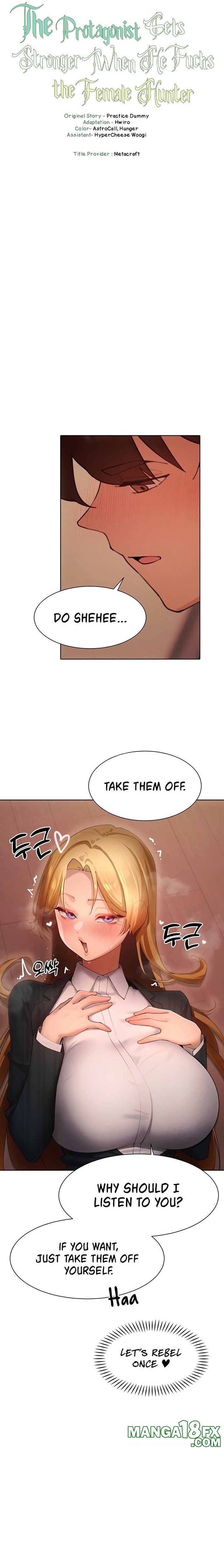 The Protagonist Gets Stronger When He Fucks the Female Hunter Chapter 56 - Page 3