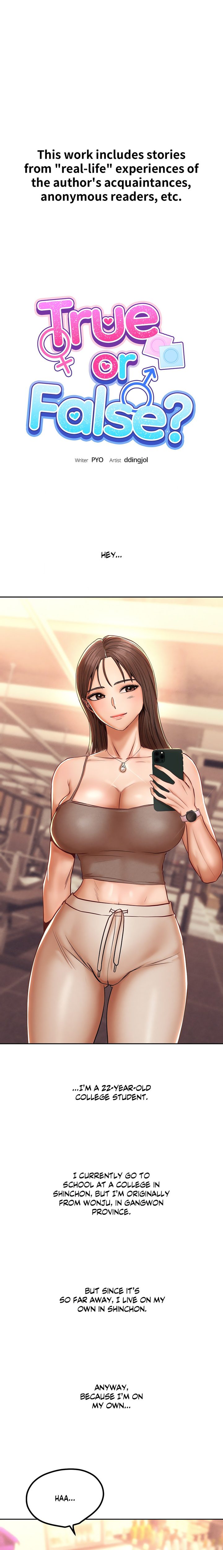 True or False? Chapter 102 - Page 1