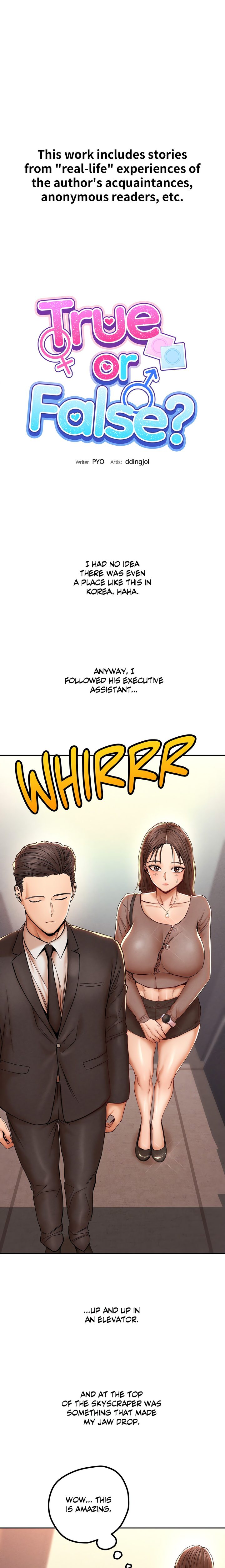 True or False? Chapter 104 - Page 1