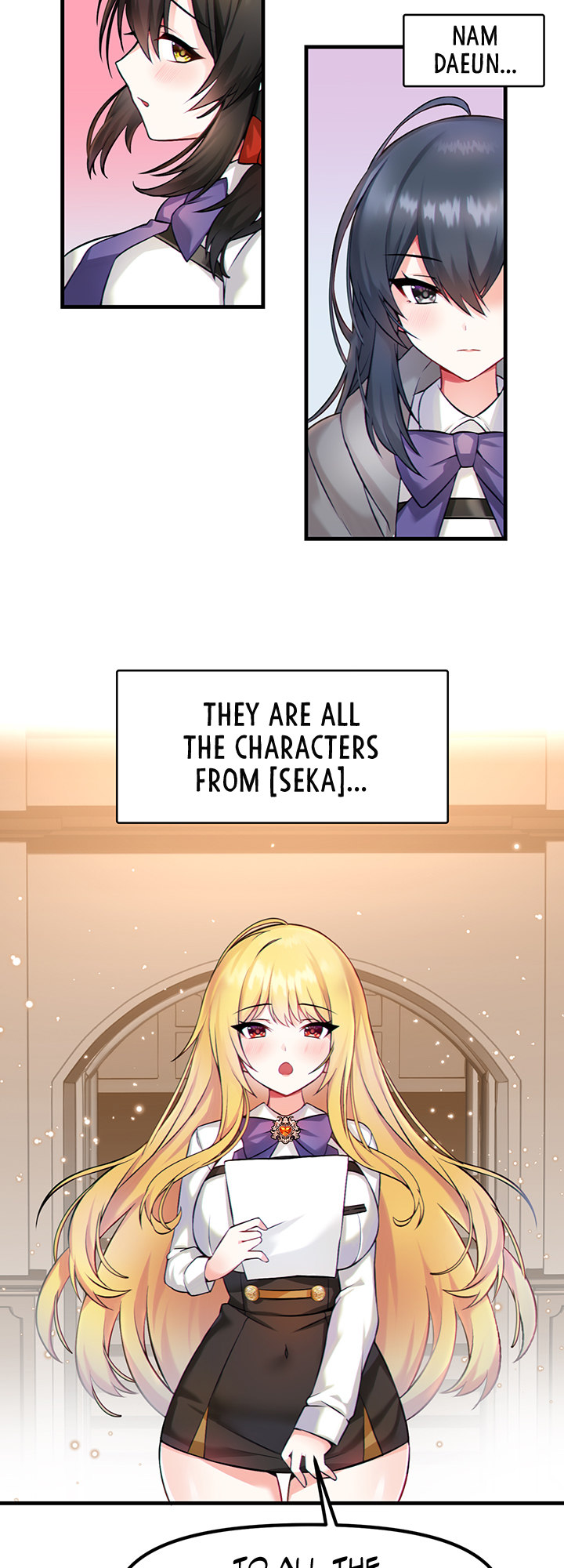 Trapped in the Academy’s Eroge Chapter 1 - Page 25