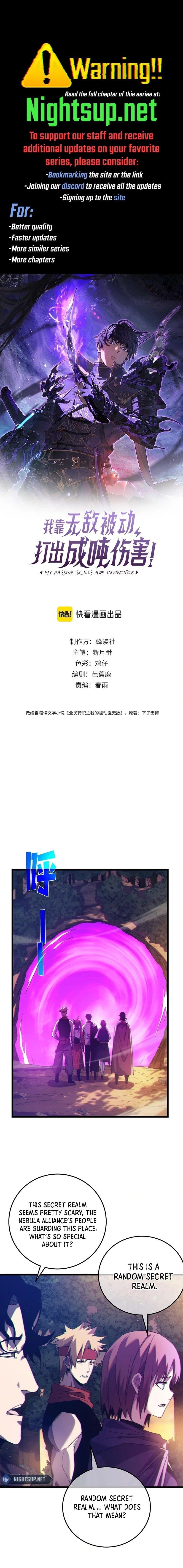 I Rely on My Invincibility to Deal Tons of Damage Passively! Chapter 102 - Page 1