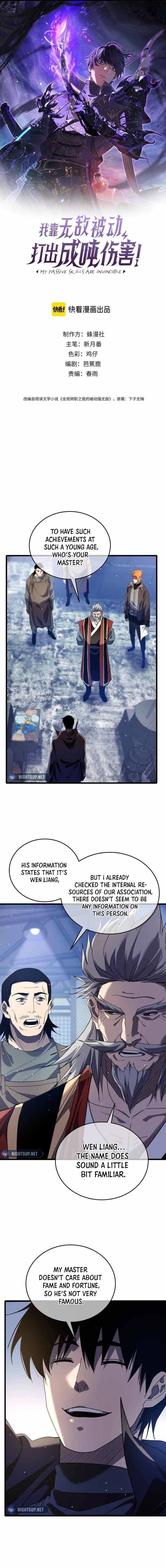 I Rely on My Invincibility to Deal Tons of Damage Passively! Chapter 67 - Page 1