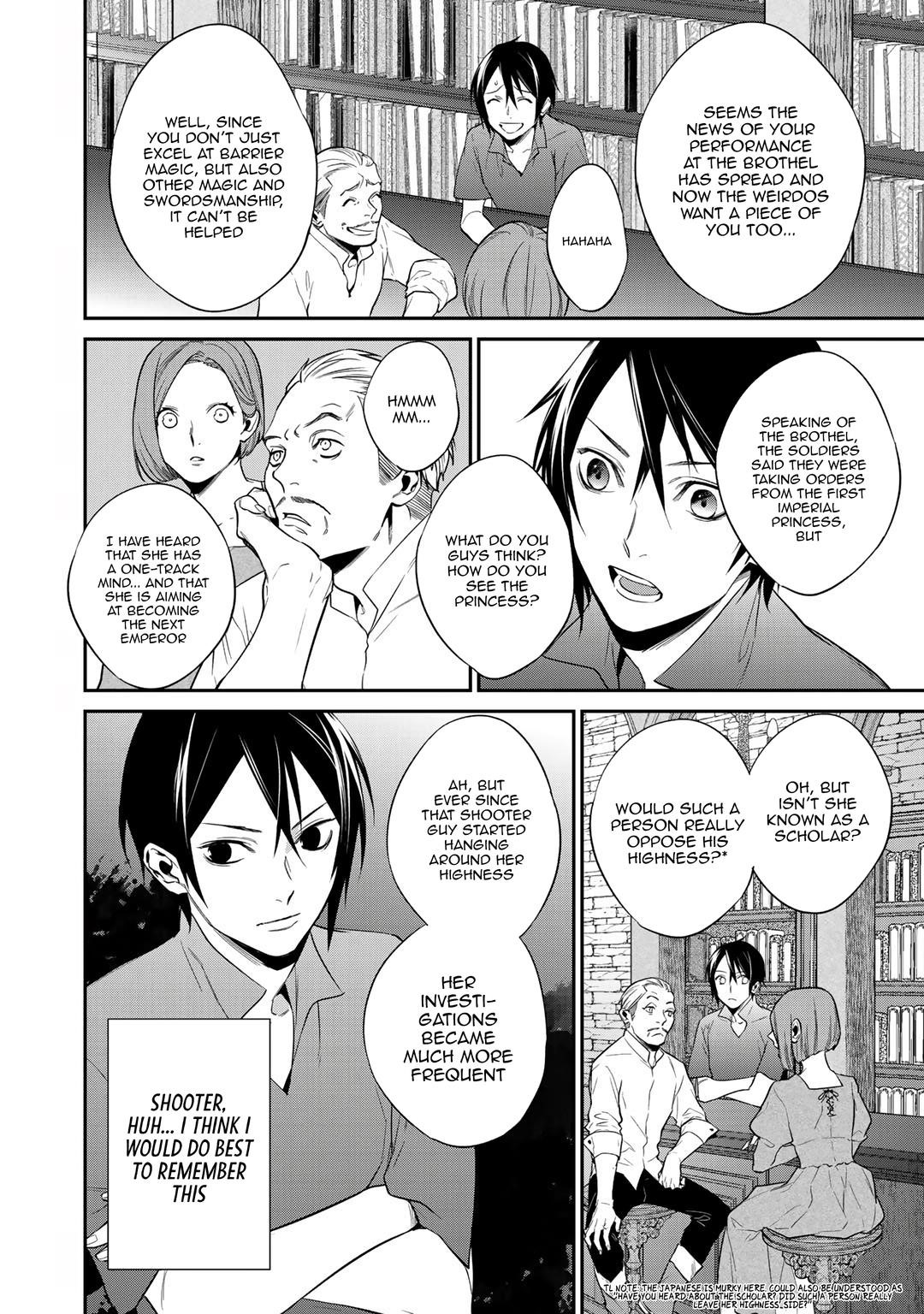 Reincarnation into the Barrier Master Chapter 14 - Page 6