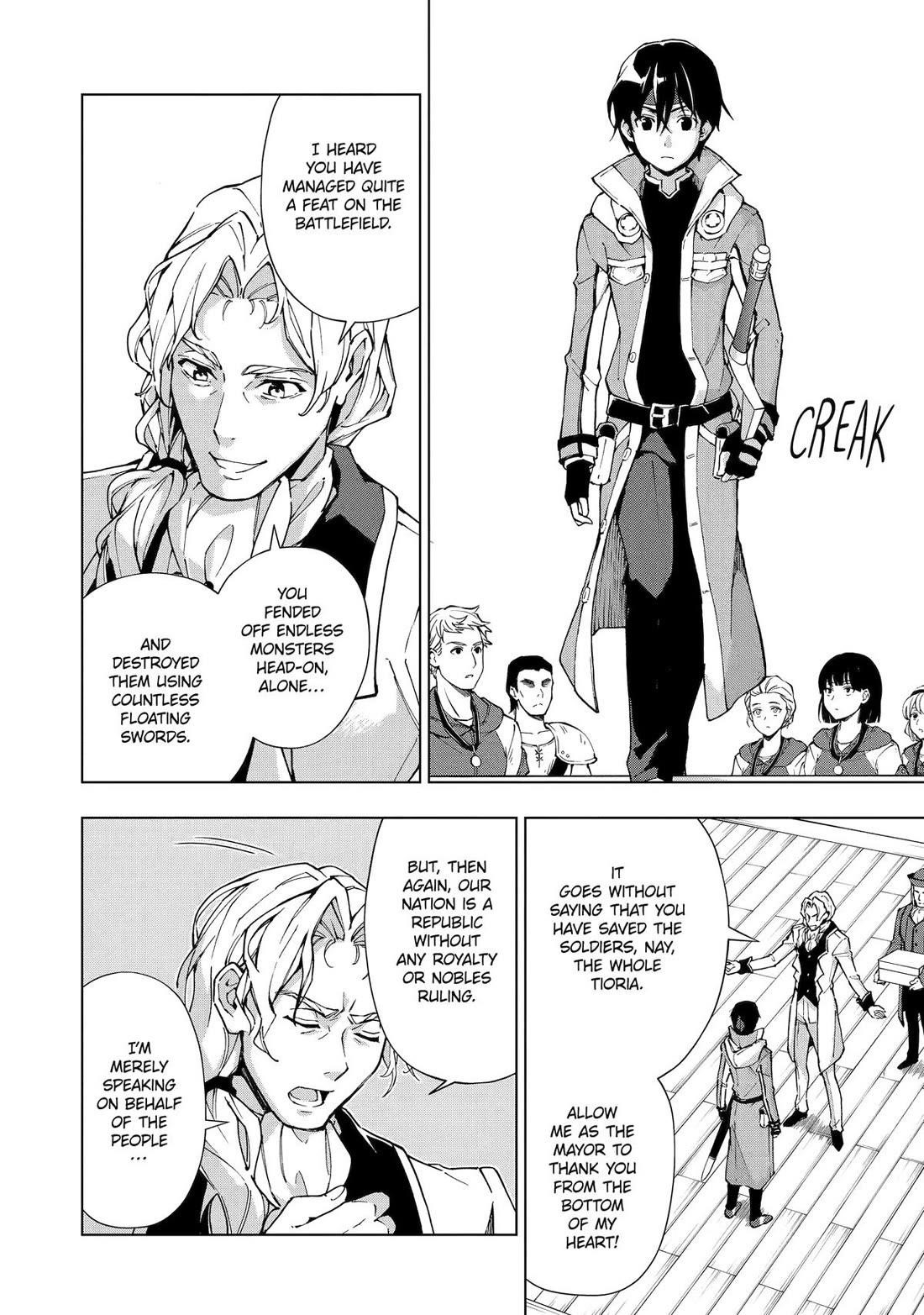 The Swordsman Called The Countless Swords Sorcerer Chapter 47 - Page 14