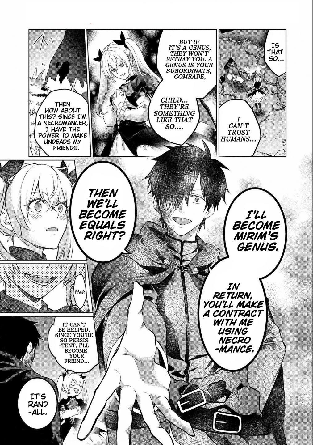 Tsuihou Sareta Onimotsu Tamer, Sekai Yuiitsu no Necromancer ni Kakusei Suru Chapter 1.2 - Page 11