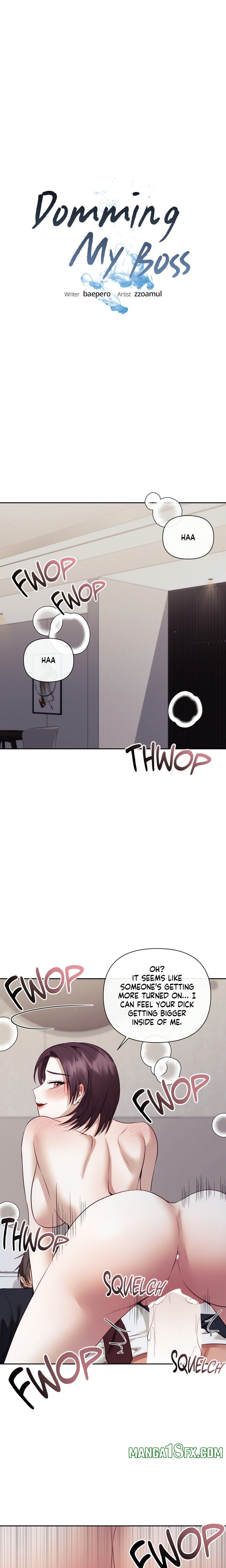 Domming My Boss Chapter 34 - Page 1