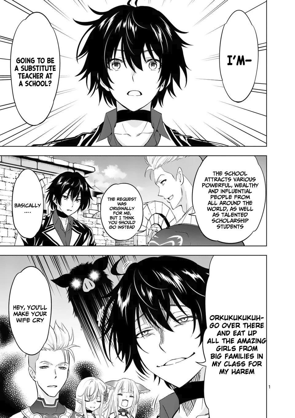 Shijou Saikyou Orc-san no Tanoshii Tanetsuke Harem Zukuri Chapter 113.1 - Page 2