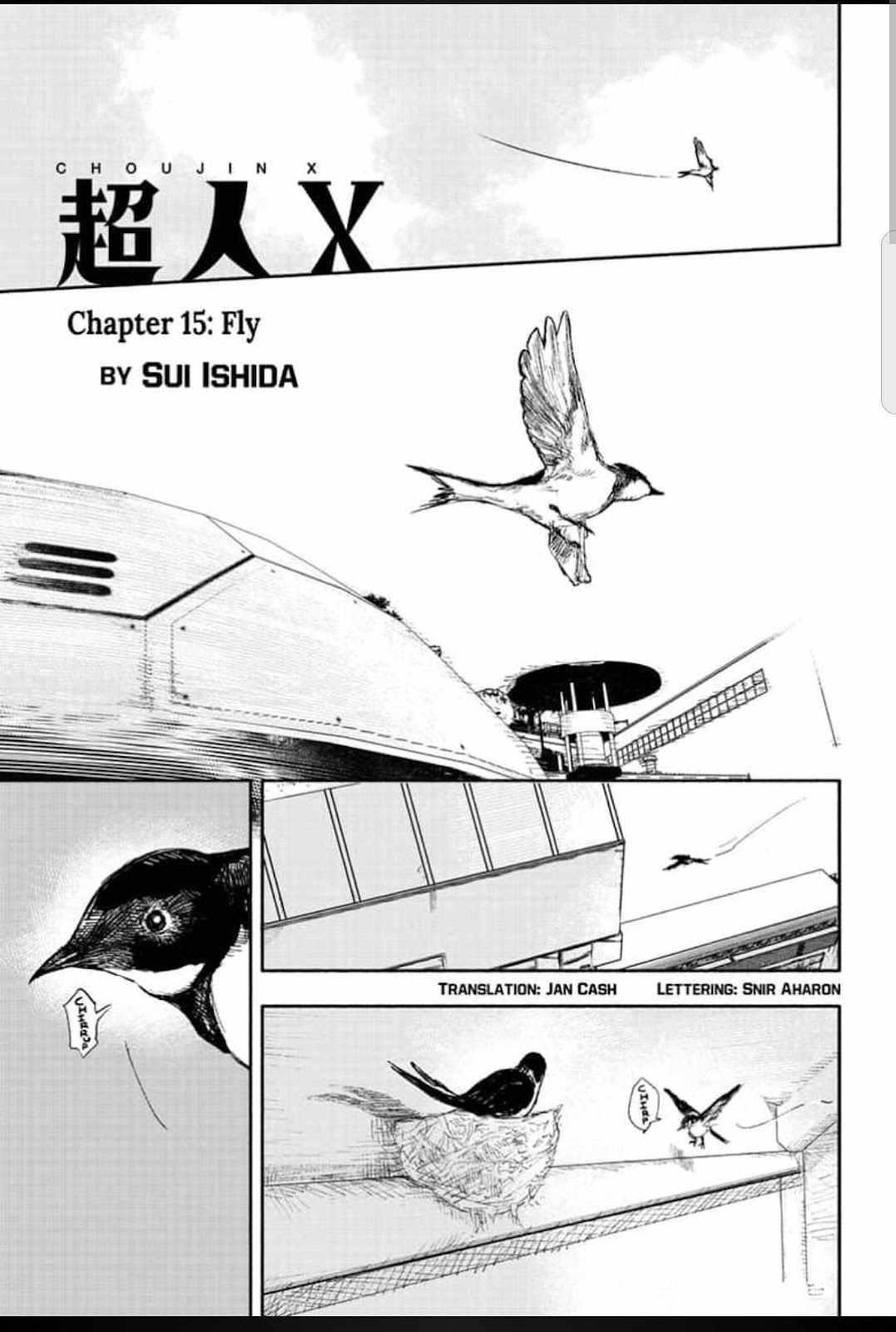 Choujin X Chapter 15 - Page 1