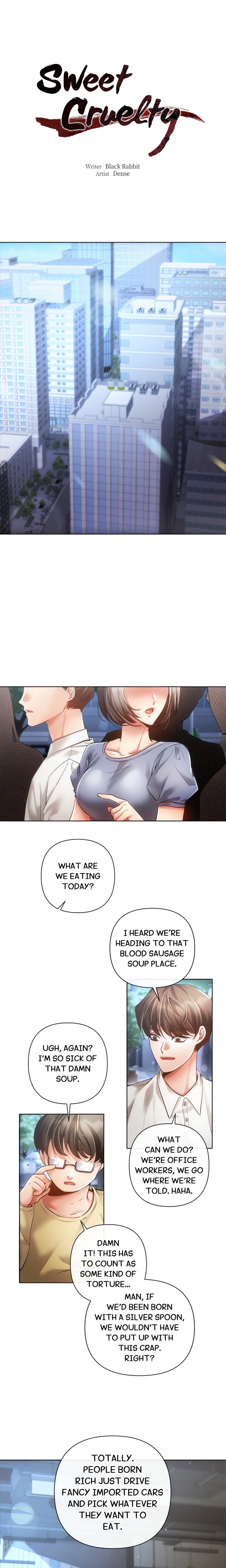 Sweet Cruelty Chapter 2 - Page 1