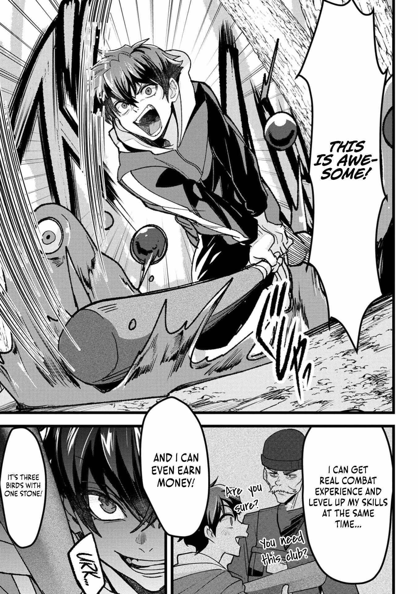 Reincarnation of the Online Game Addict ~ I Can’t Use the Overpowered Fists That Made Me the Fist King, so Now I Swing a Club for Eight Hours a Day Chapter 2 - Page 8