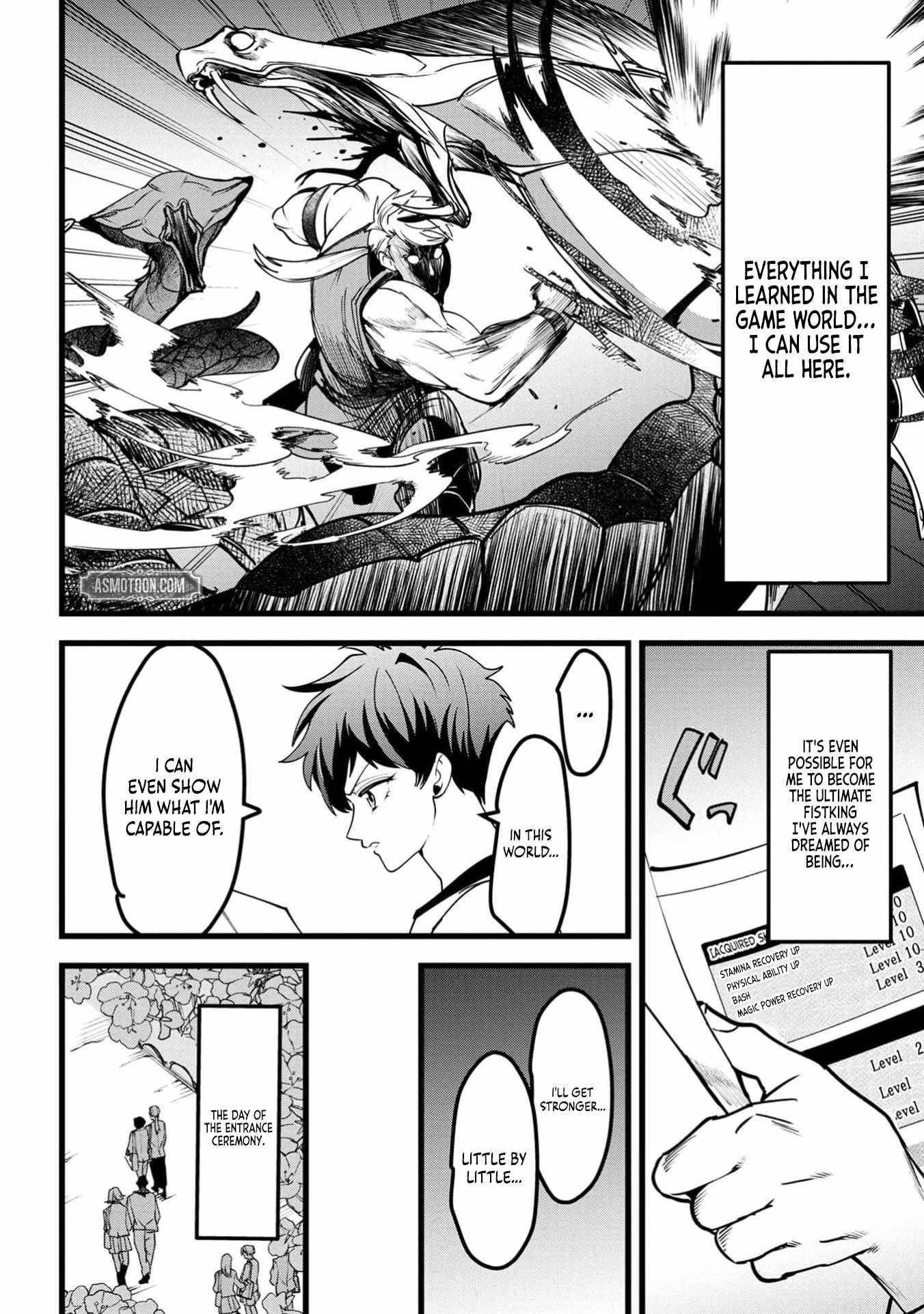 Reincarnation of the Online Game Addict ~ I Can’t Use the Overpowered Fists That Made Me the Fist King, so Now I Swing a Club for Eight Hours a Day Chapter 3 - Page 7