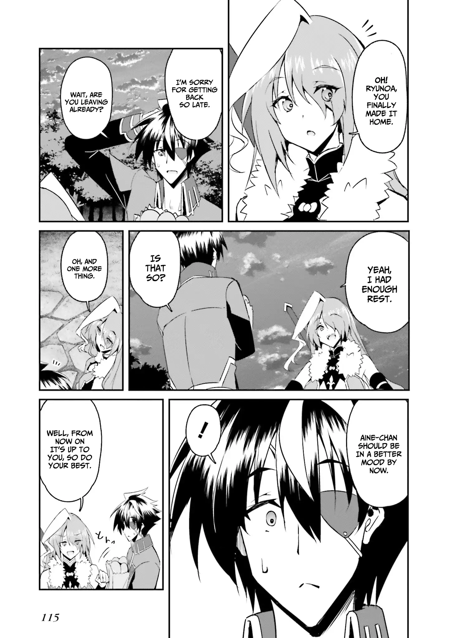 My childhood friend who I used to train swordsmanship with became a slave, so I, as an S-Rank adventurer decided to buy her and protect her Chapter 12 - Page 14