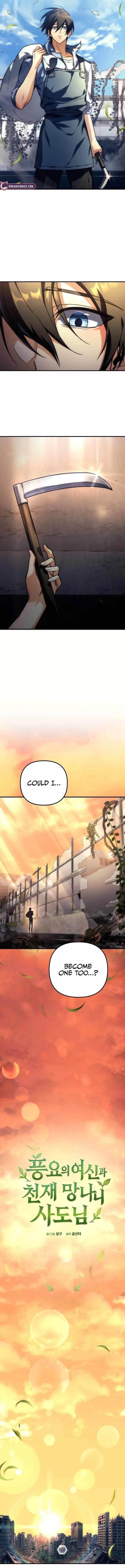 Goddess of Abundance and the Genius Rogue Apostle Chapter 1 - Page 10