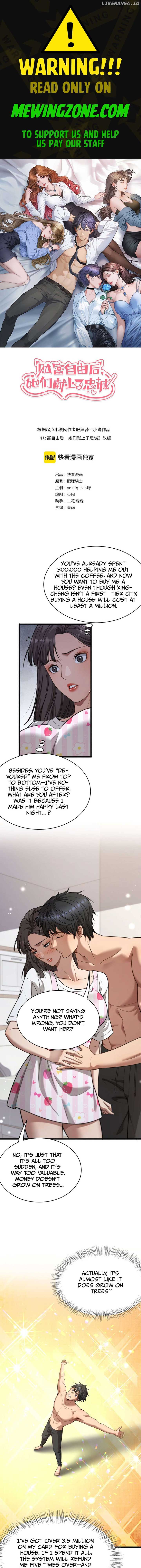 After Becoming Financially Free, They Offered Their Loyalty Chapter 11 - Page 1