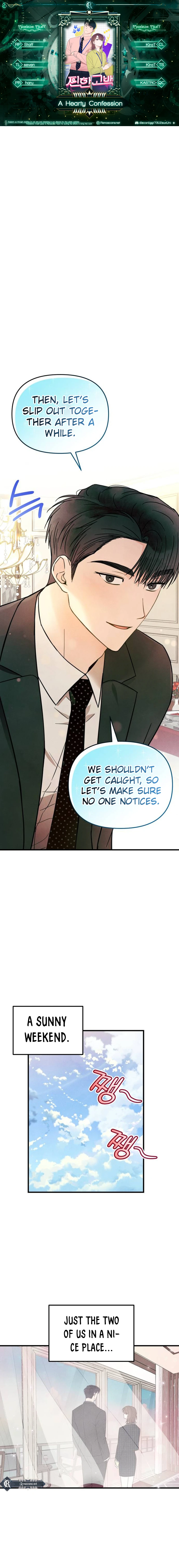 A Hearty Confession Chapter 16 - Page 1