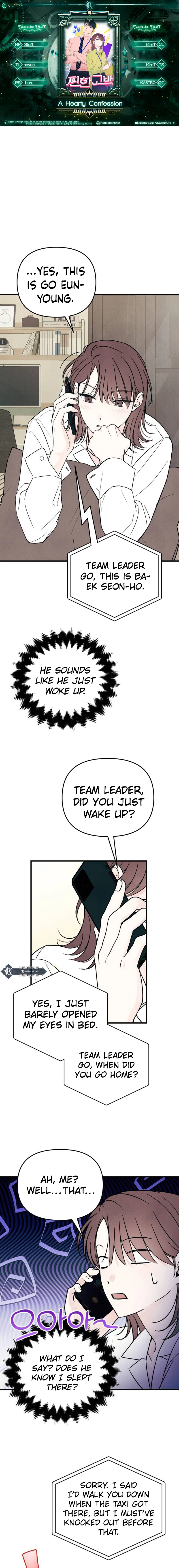 A Hearty Confession Chapter 18 - Page 1