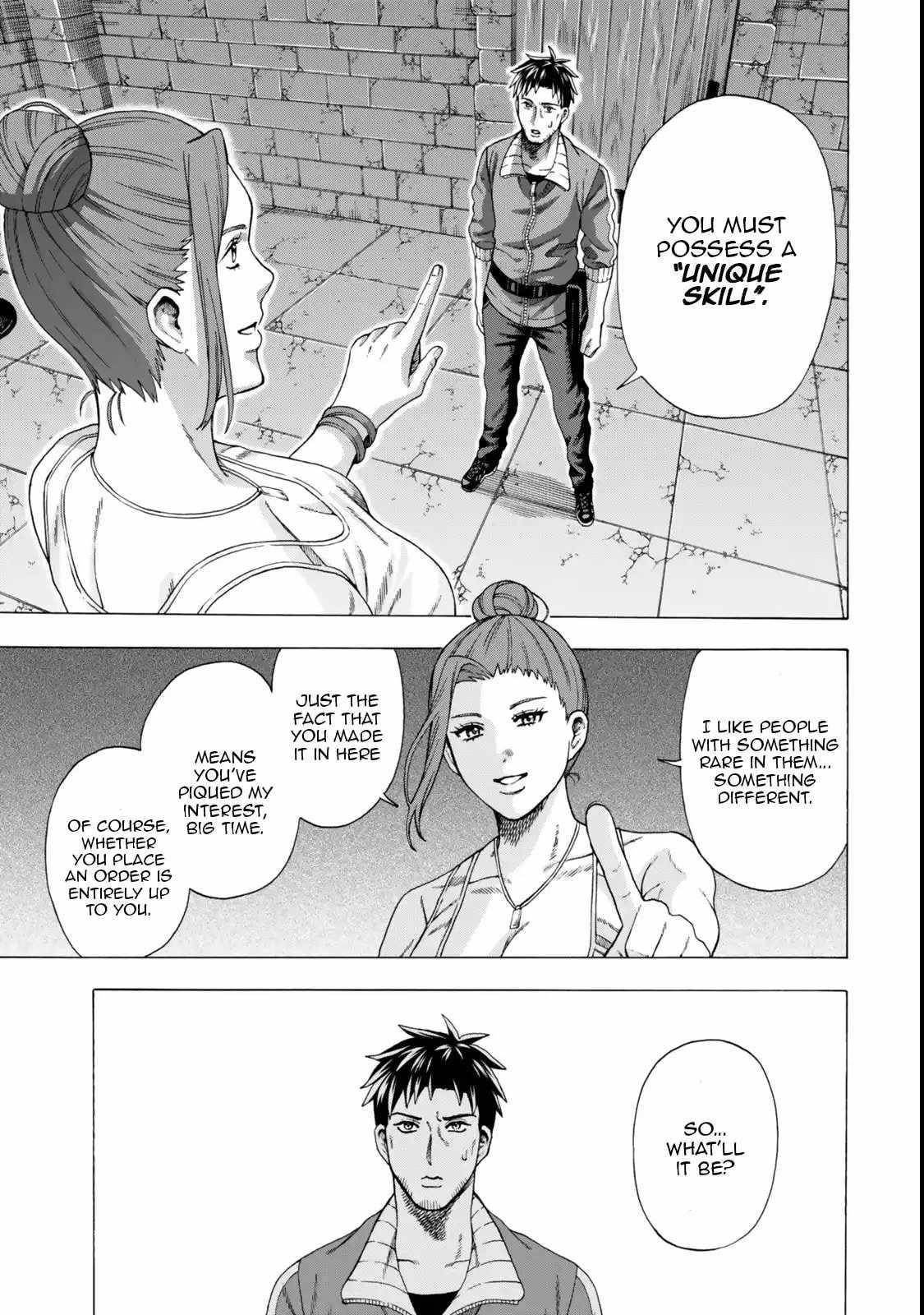 The Old Man Who Awakened the Skill “Domination of All Things” has Decided to Make a Living by Conquering Dungeons Chapter 4.2 - Page 3