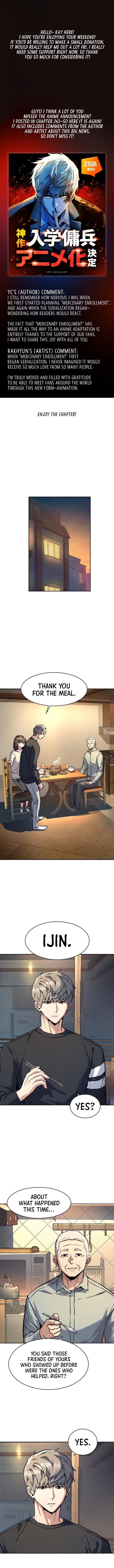 Mercenary Enrollment Chapter 246 - Page 2