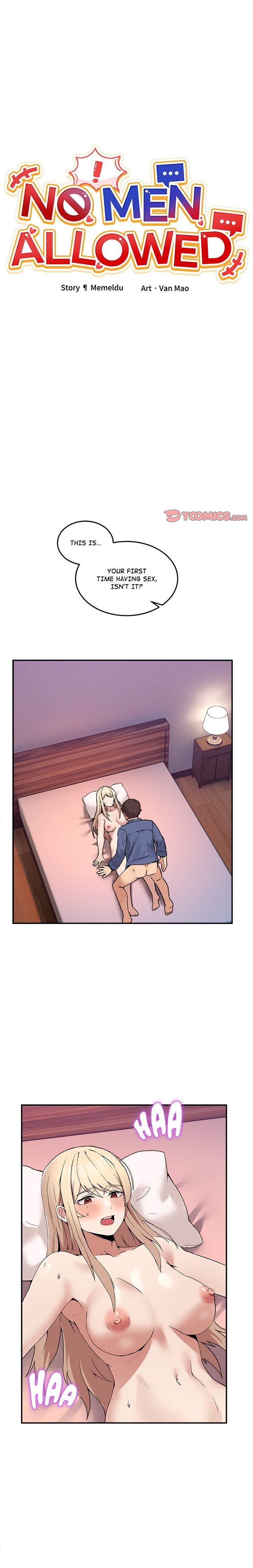 No Men Allowed Chapter 6 - Page 1